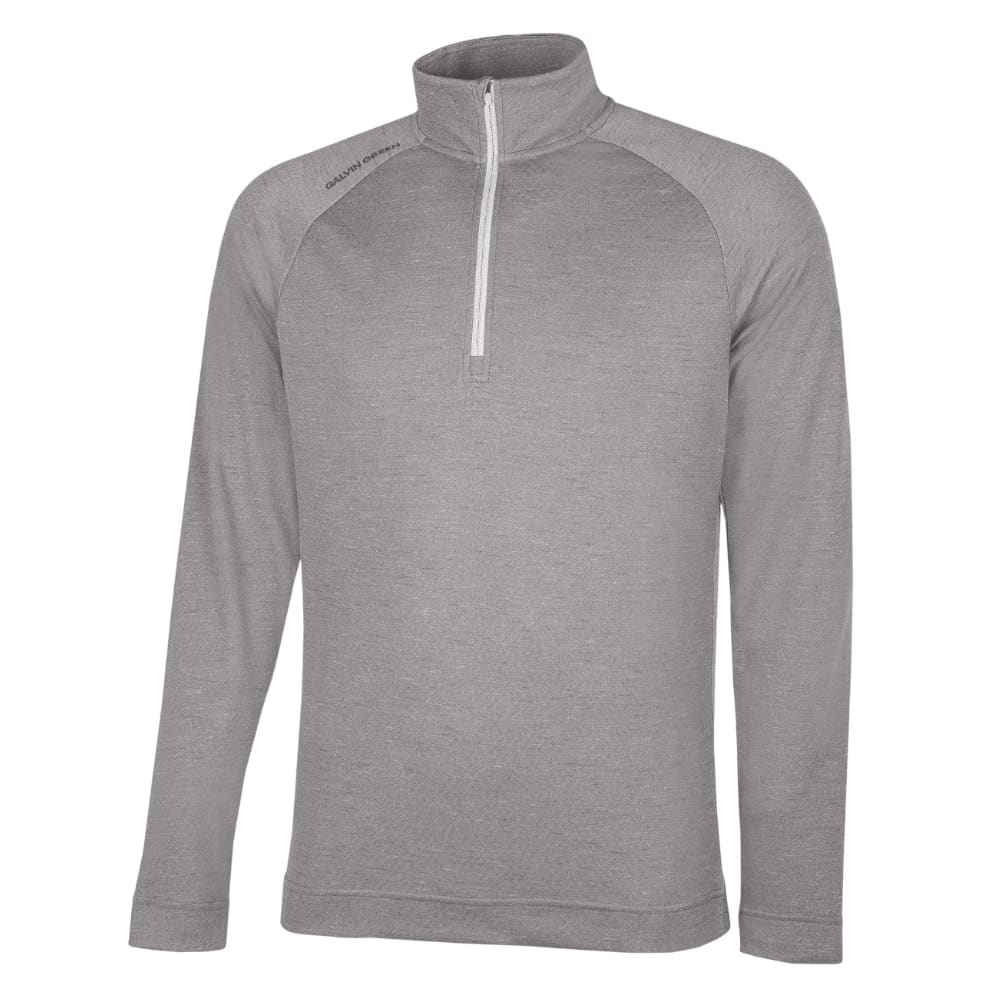 Galvin Green Dion Grey Melange Golf Mid Layer