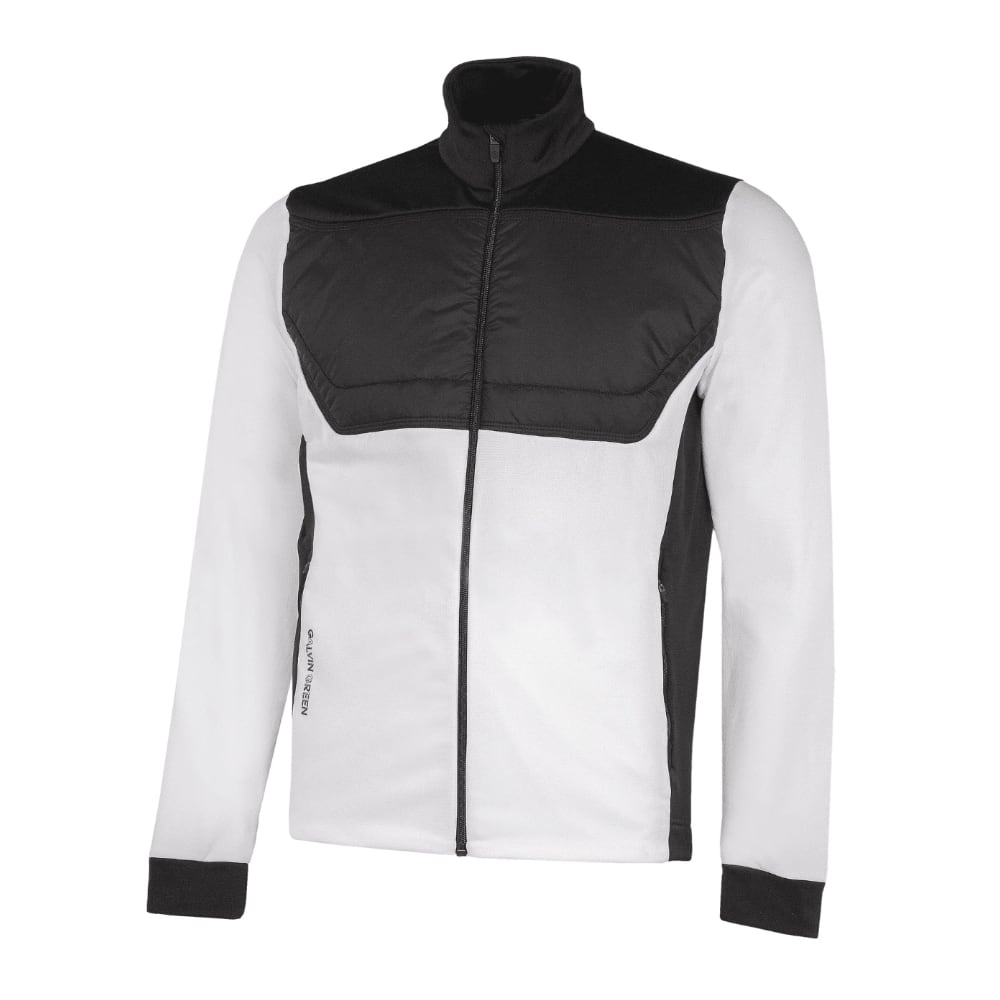 Galvin Green Dylan White/Black Insulating Mid Layer