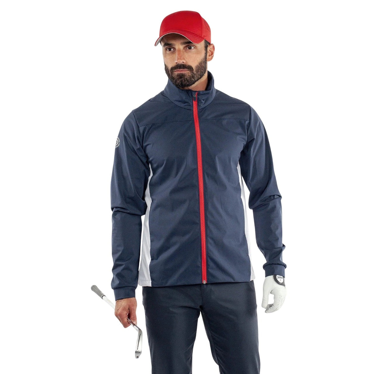 Galvin Green Lloyd Navy/Red/White Golf Jacket