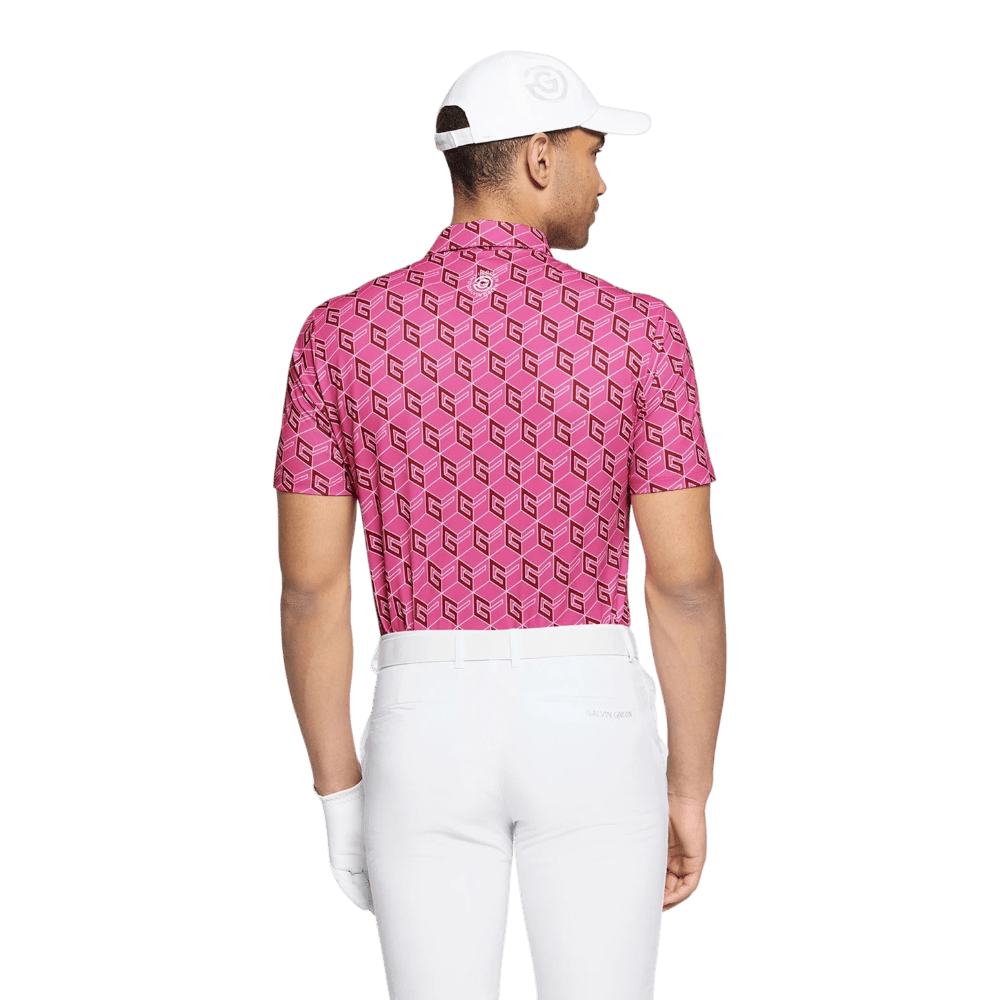 Galvin Green Martinez Pink/Green Polo