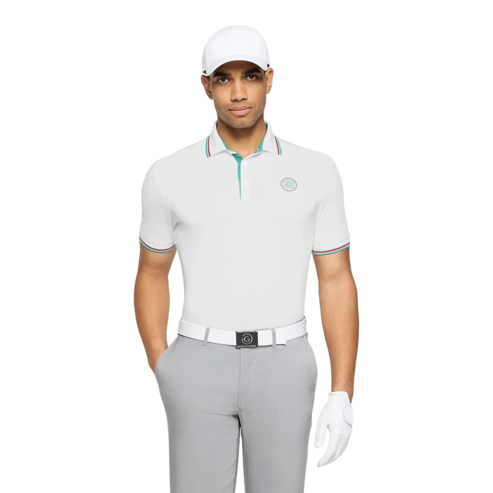 Galvin Green Mendoza White Polo
