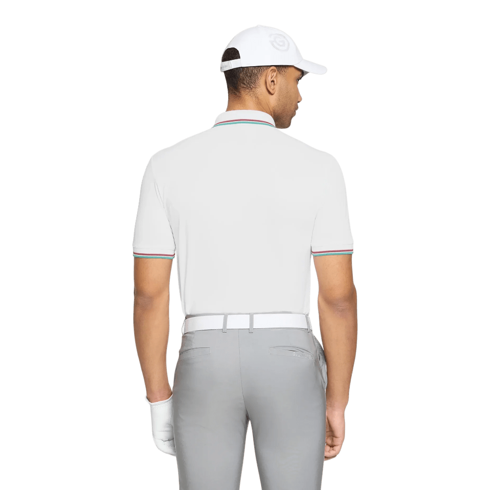 Galvin Green Mendoza White Polo