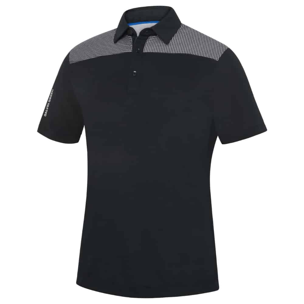 Galvin Green Miran Black/Royale Blue Polo