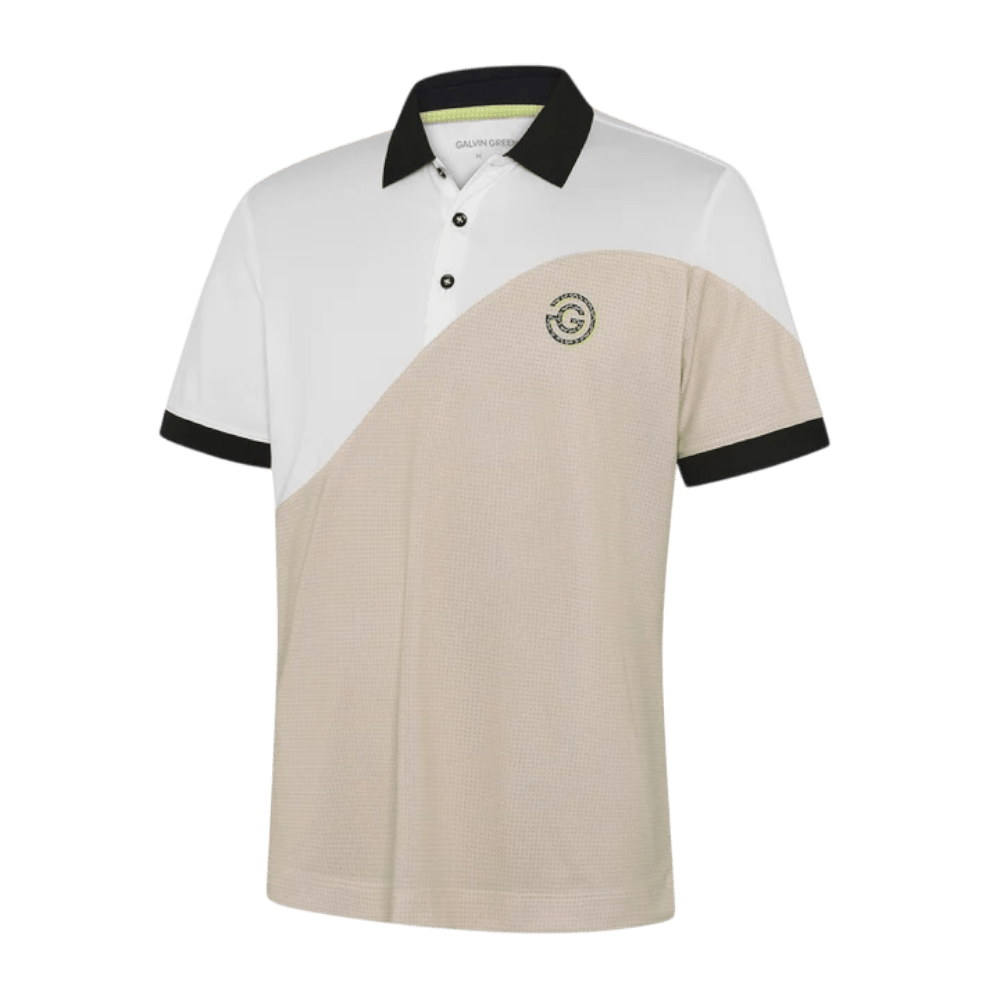Galvin Green Myron Sand/White Polo