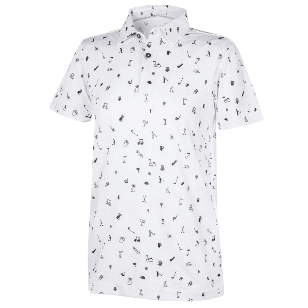 Galvin Green Rowan White/Black Junior Shirt