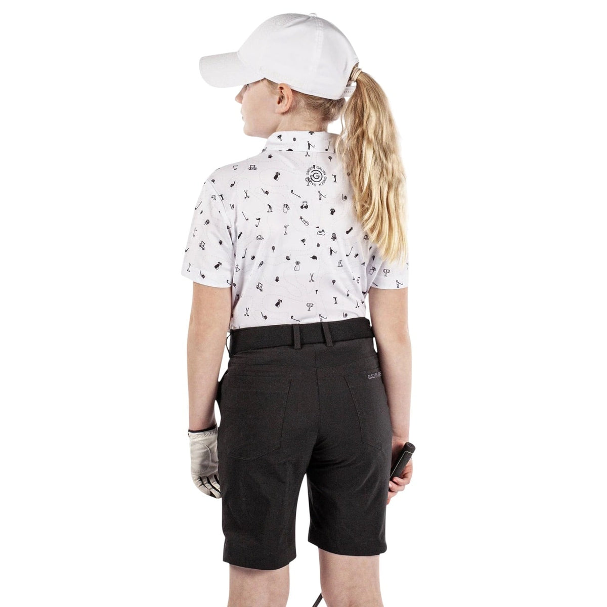 Galvin Green Rowan White/Black Junior Shirt