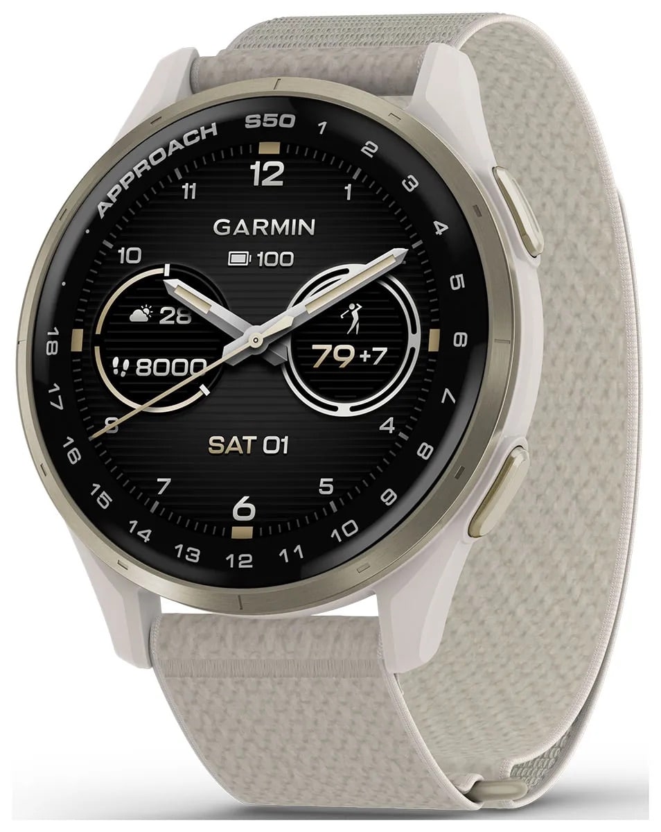 Garmin Approach S50 Cream Gold Smartwatch