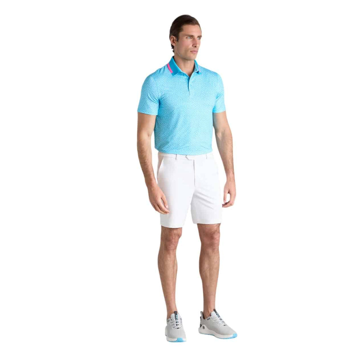G/FORE 3 GS Tech Jersey Breeze Polo