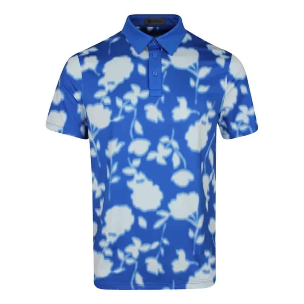 G/FORE Blur Floral Tech Lisbon Polo