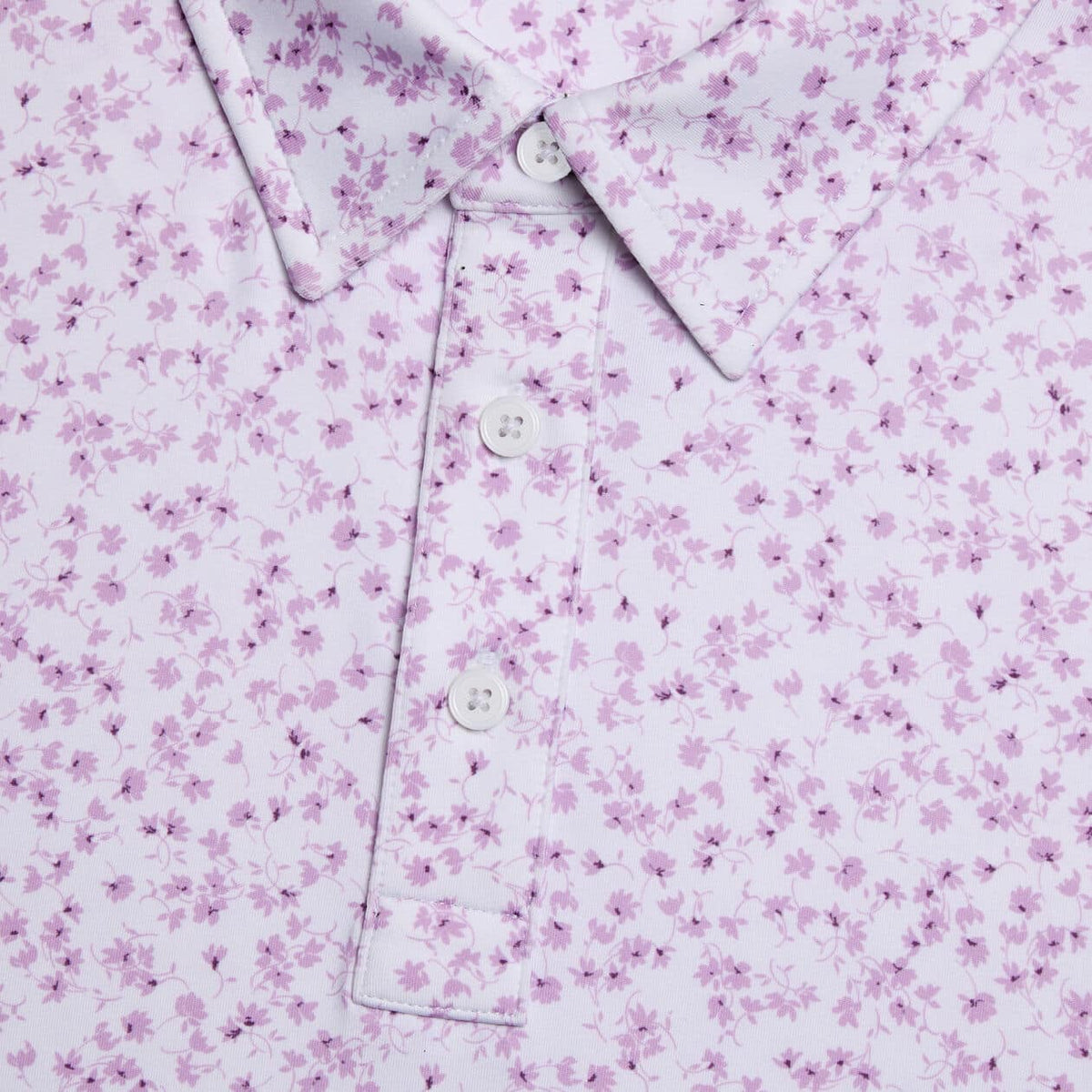 G/FORE Ditzy Floral Tech IRI Polo