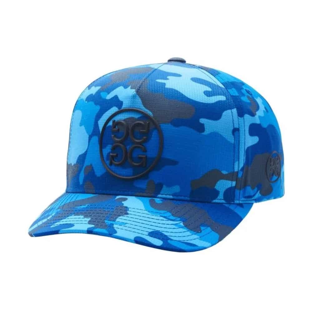 G/Fore Men's blue camo Circle GS Snapback Hat