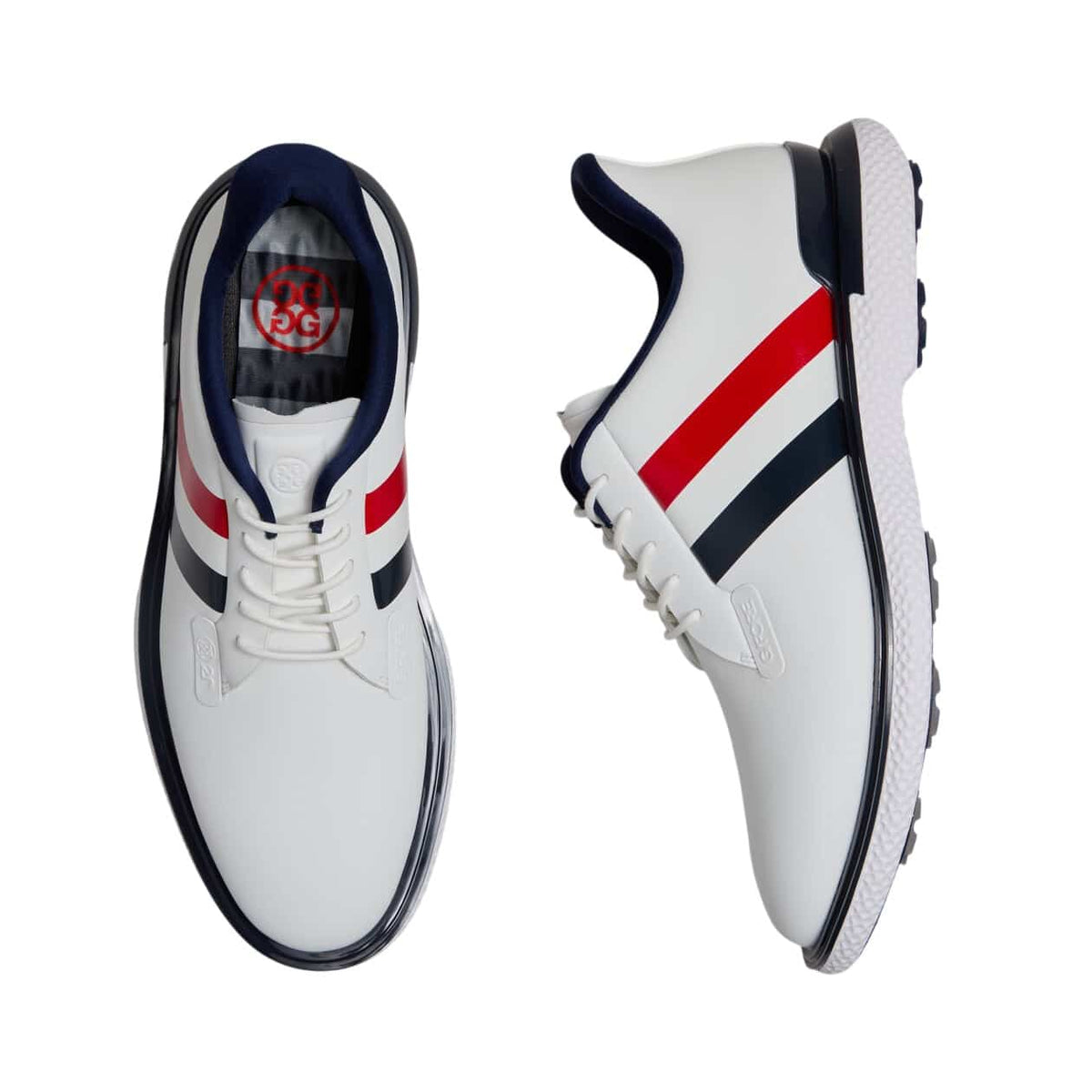 G/FORE Men's Gallivan2r Stripe S/TWT Golf Shoe