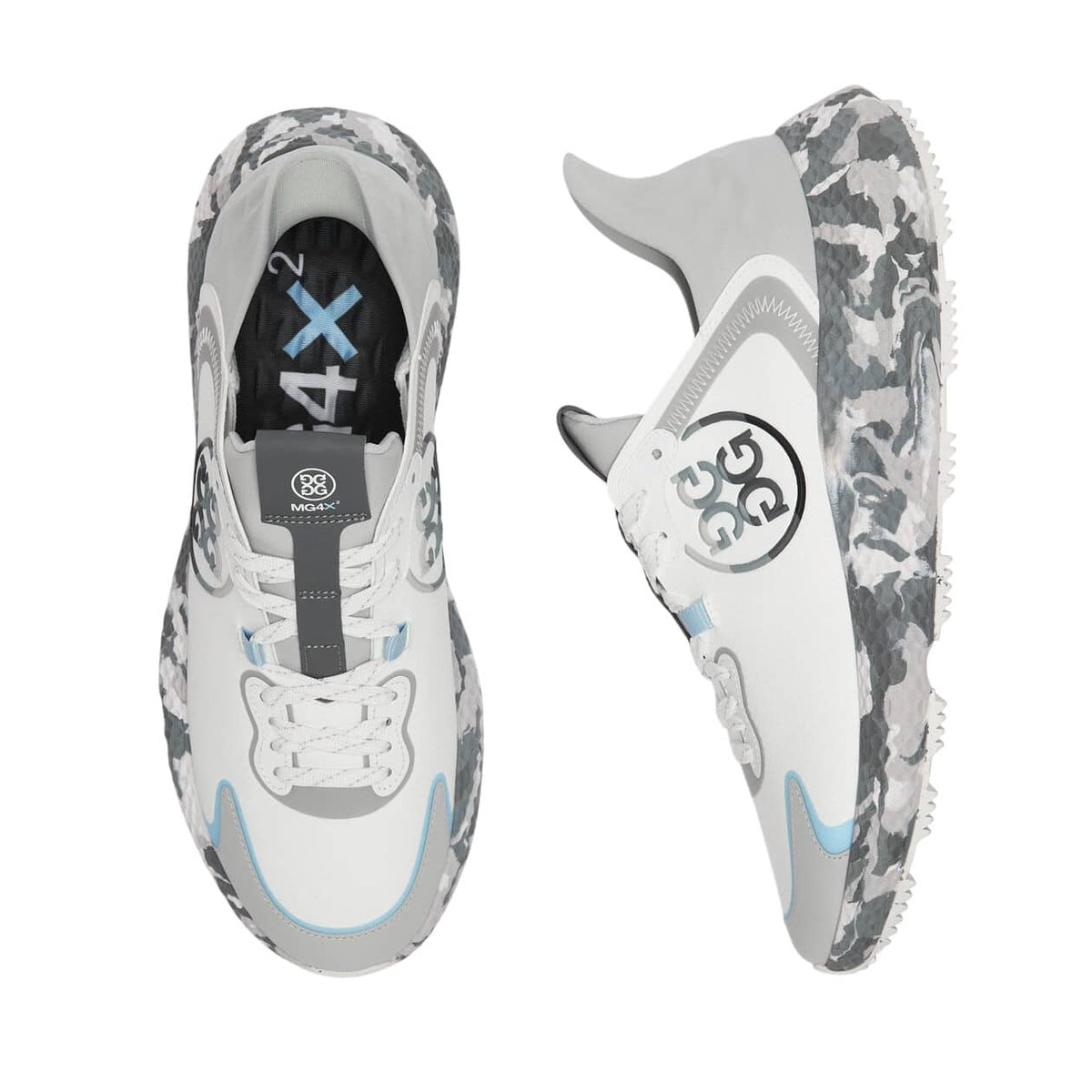 G/FORE MG4X2 TPU Grey Camo/Powder Golf Cross Trainer
