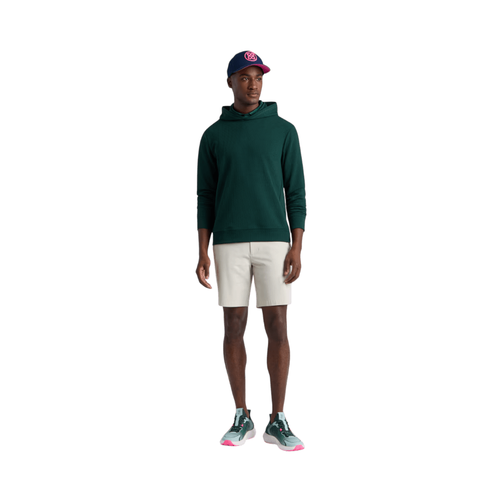 G/FORE Pebble Quilted Pine Hoodie