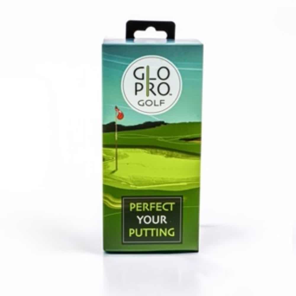 Glo Pro Golf Putting Straight Alignment Training Aid