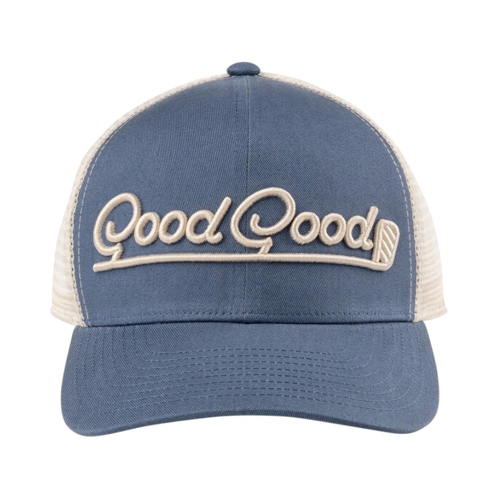 Good Good Indigo Mountain Trucker Cap