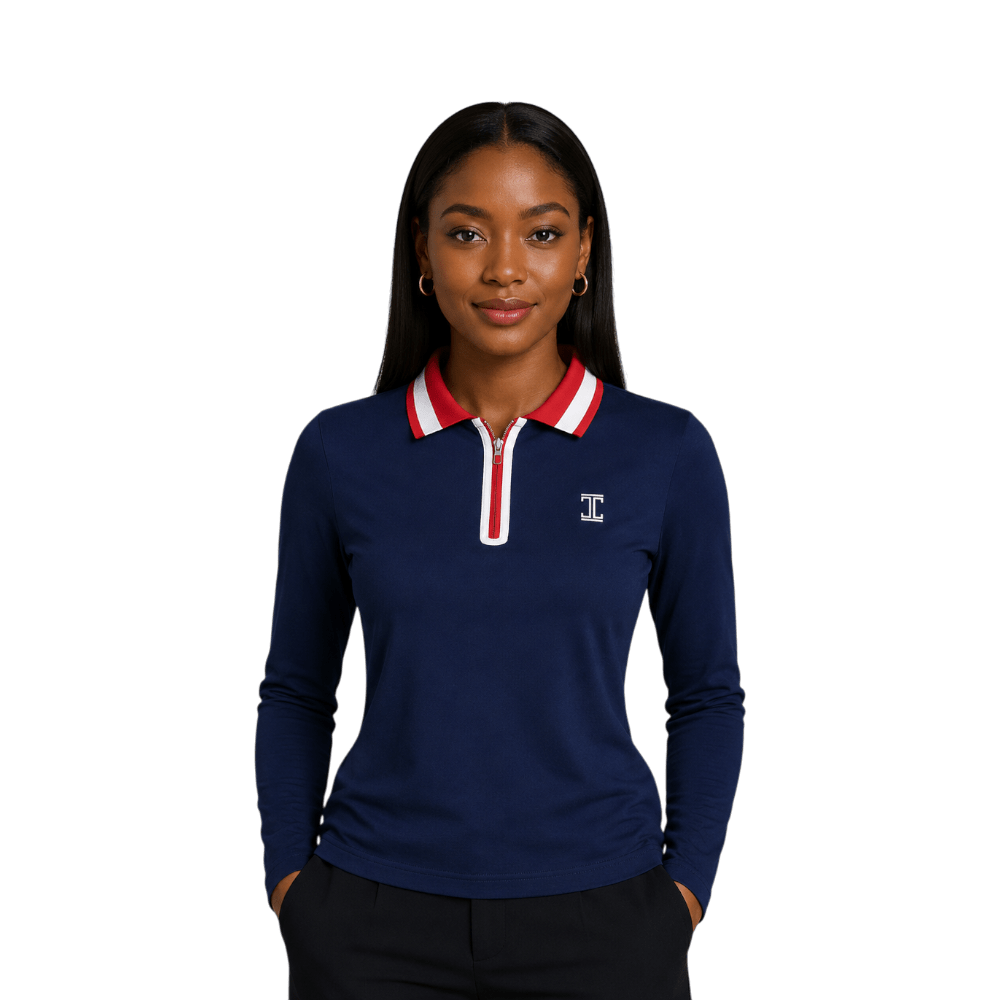 ITU Golf Khensi Navy Blue Shirt