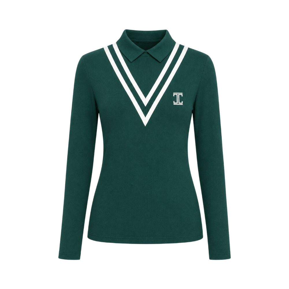 ITU Golf Zanele V Green Shirt
