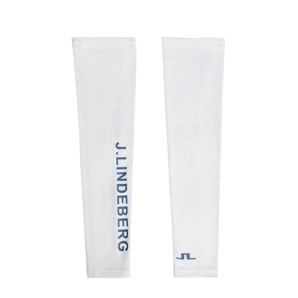 J. Lindeberg White/Blue Enzo Golf Sleeves