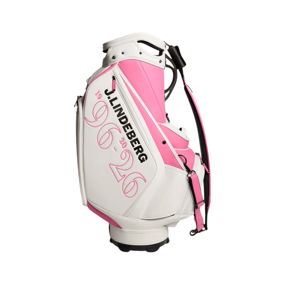 J.Lindeberg 30 Year Anniversary White/Pink Staff Bag
