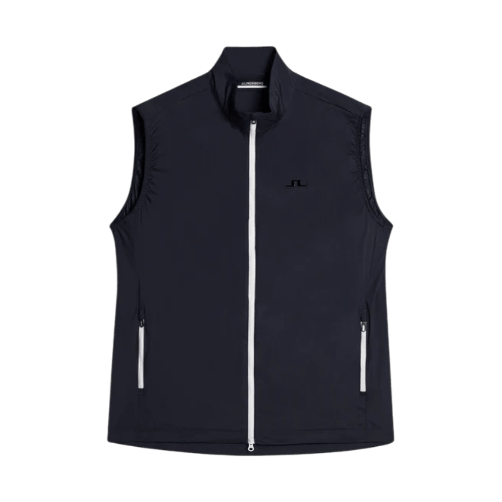 J.Lindeberg Navy Ash Light Packable Vest