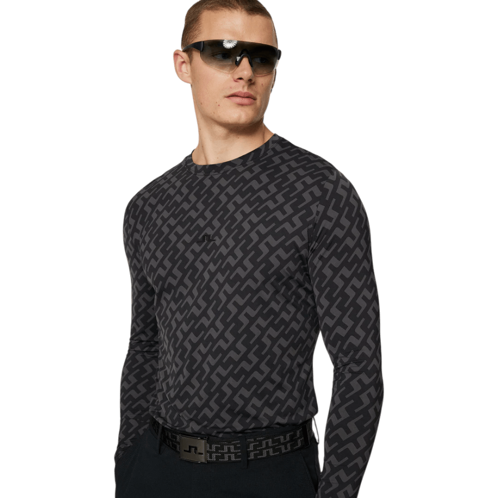 J.Lindeberg Thor Blas Bridge Bridge Black Long Sleeve