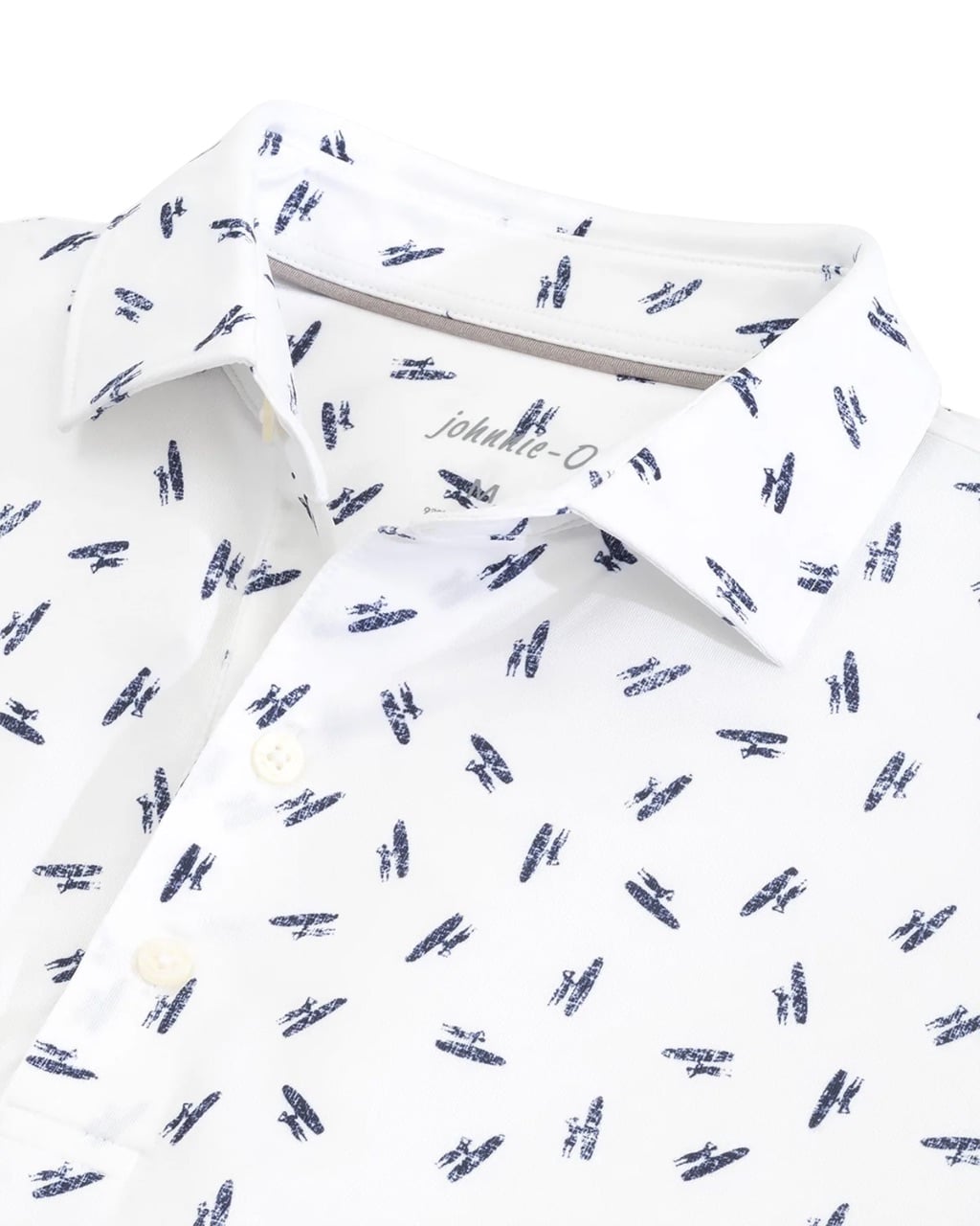 Johnnie-O Exeter Green/White Polo