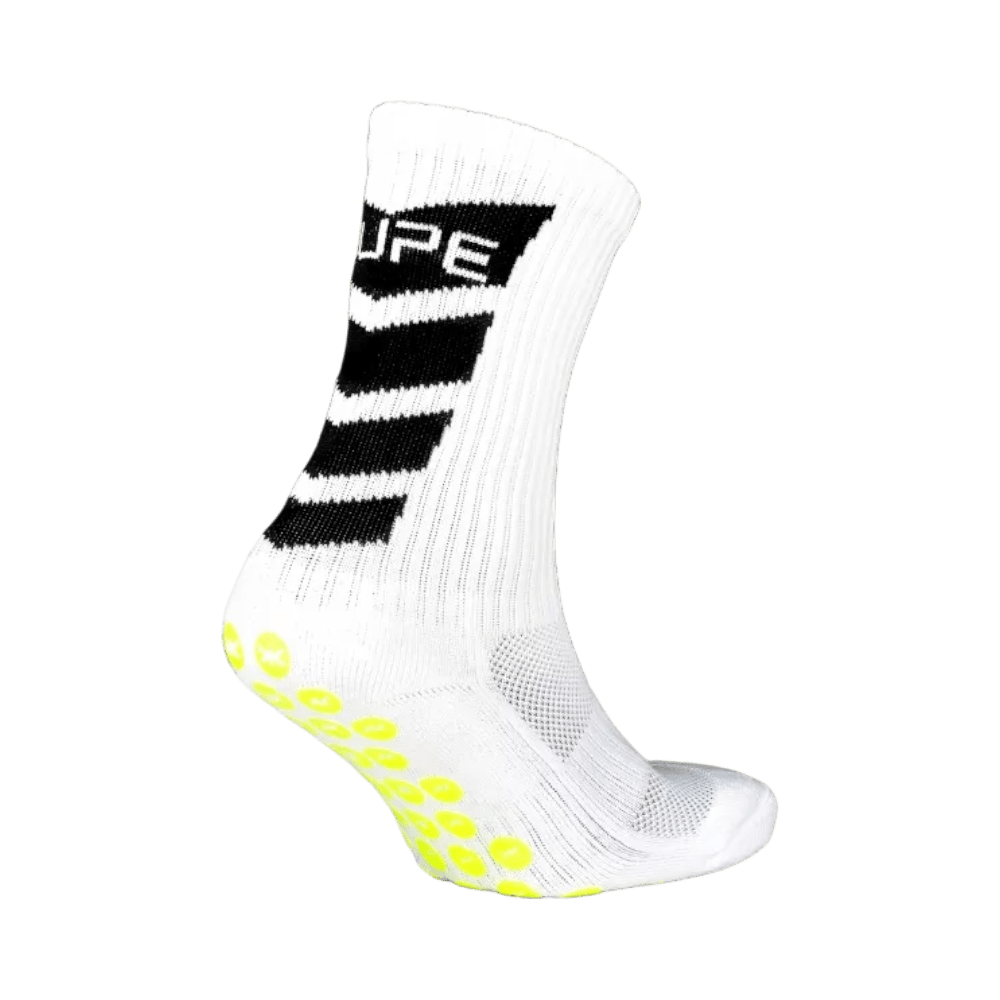 Kupe Active Kidz Calf Length White Unisex Socks
