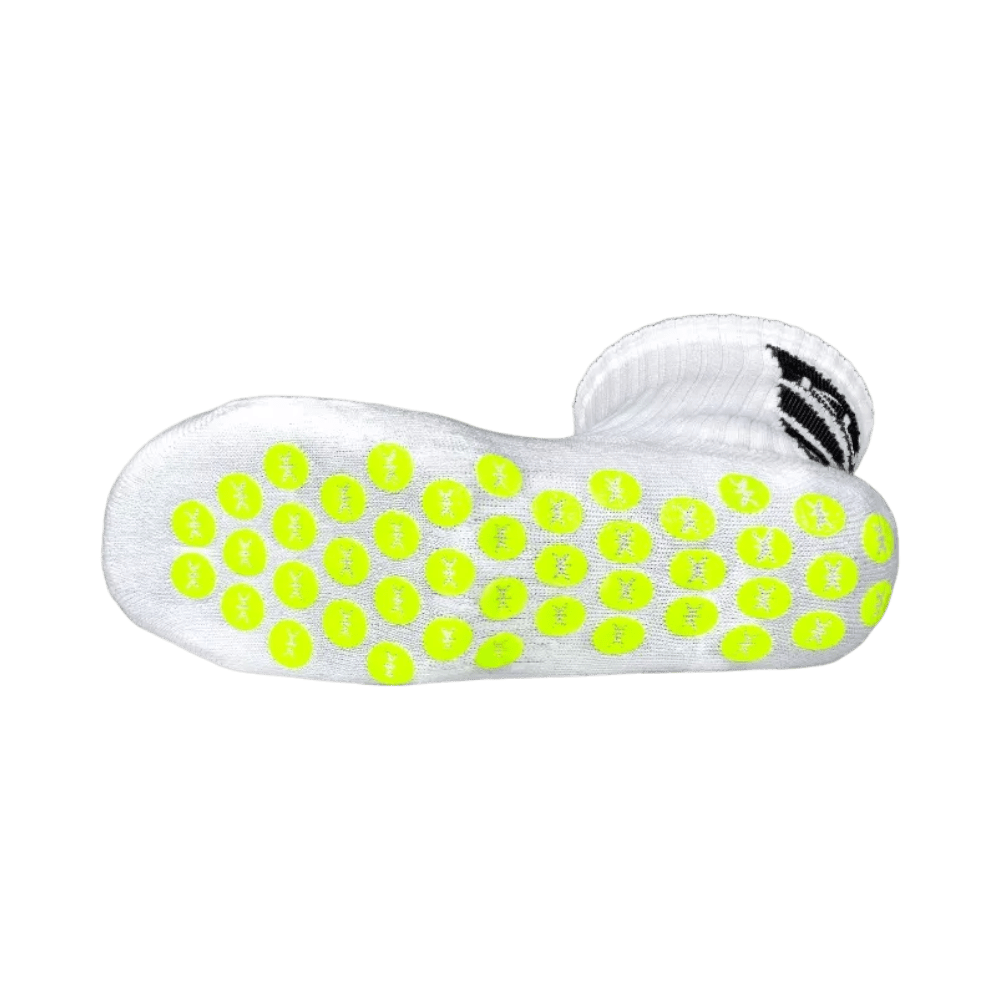 Kupe Active Kidz Calf Length White Unisex Socks
