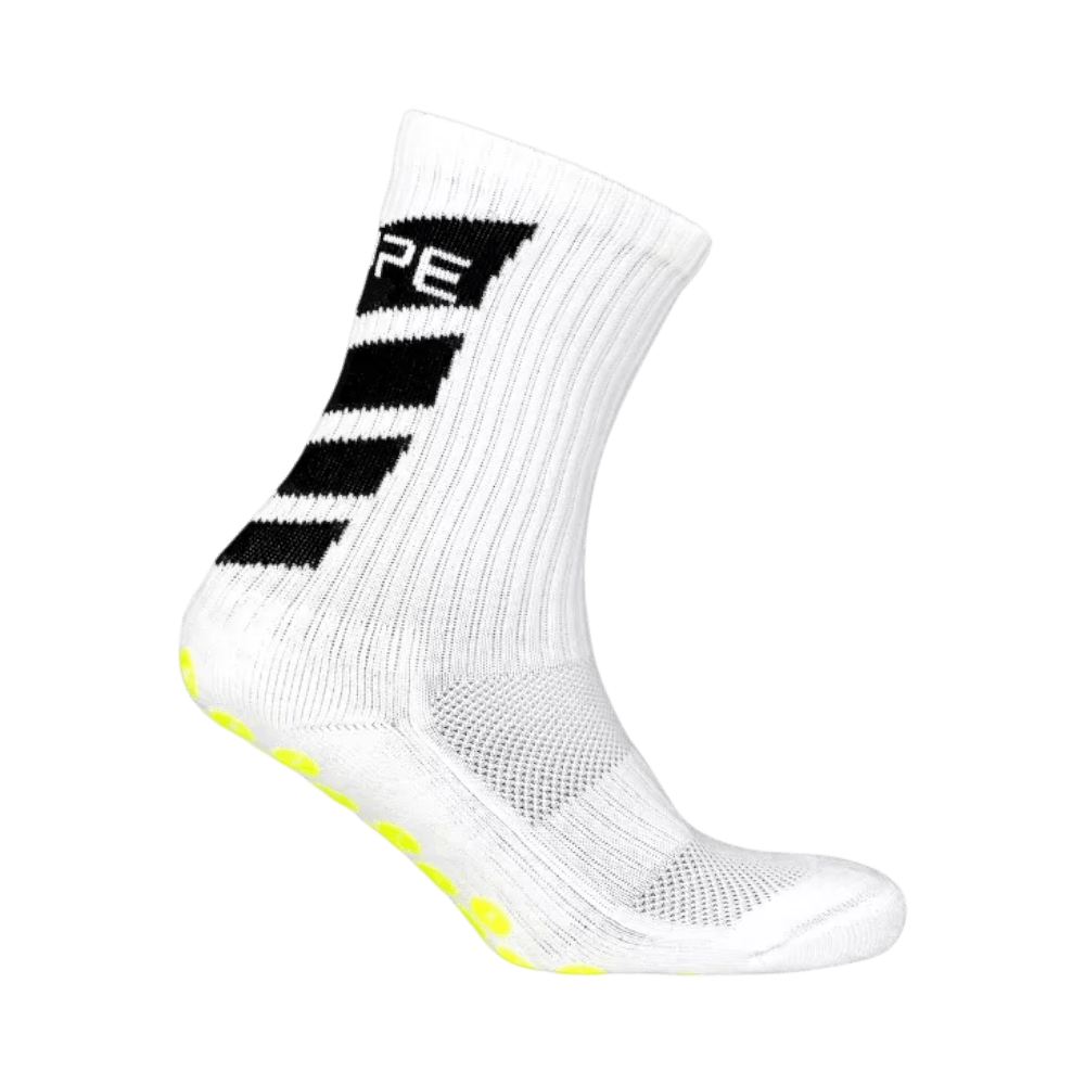 Kupe Active Kidz Calf Length White Unisex Socks