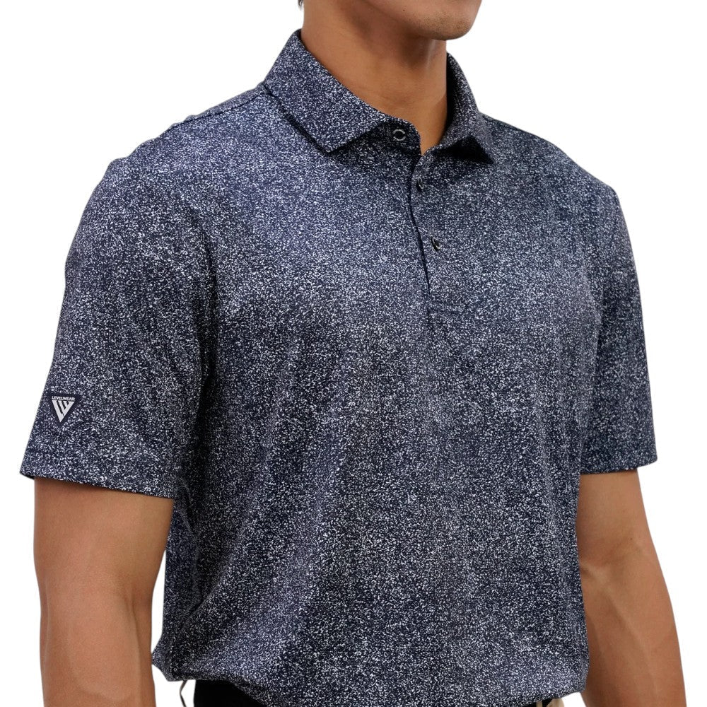 Levelwear Speckle Navy Marine Shirt