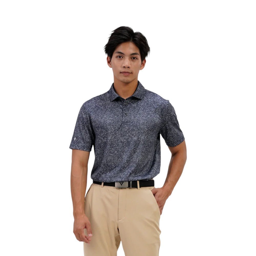 Levelwear Speckle Navy Marine Shirt