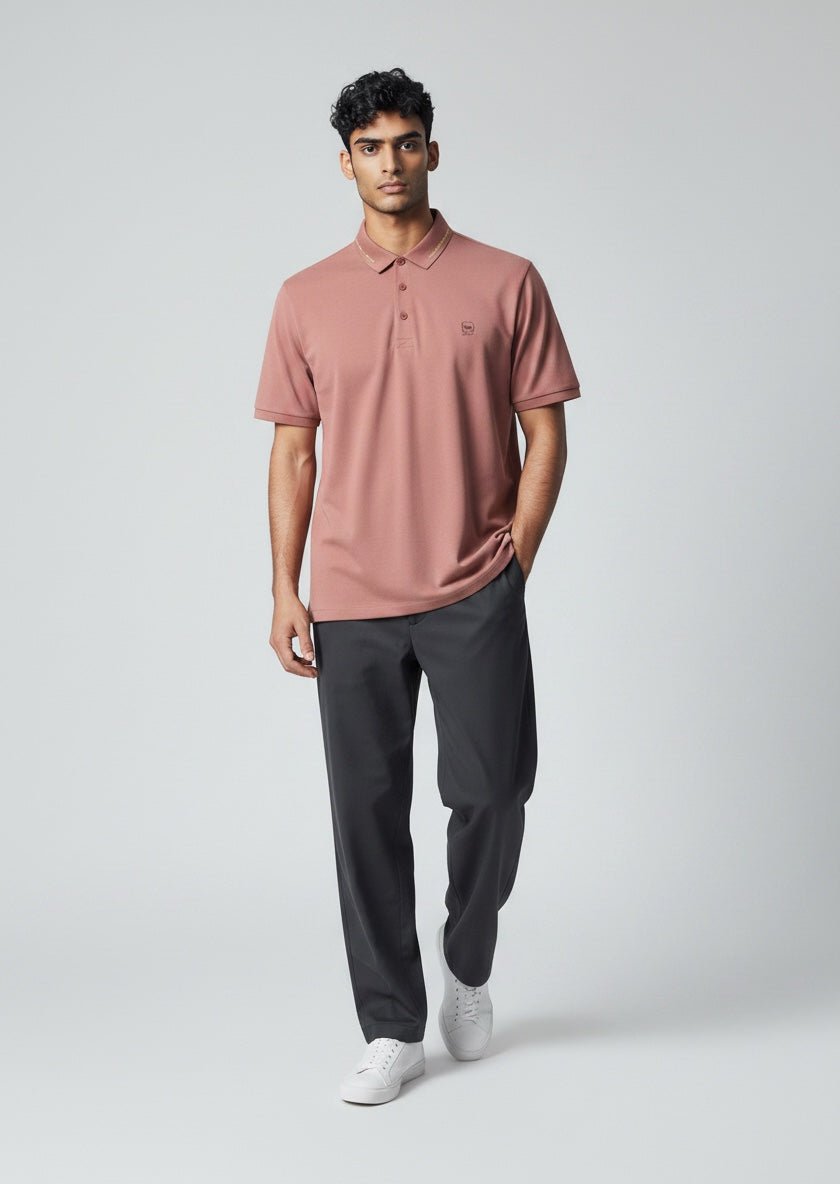 Loreti Tavo Golfer Powered Pink Shirt