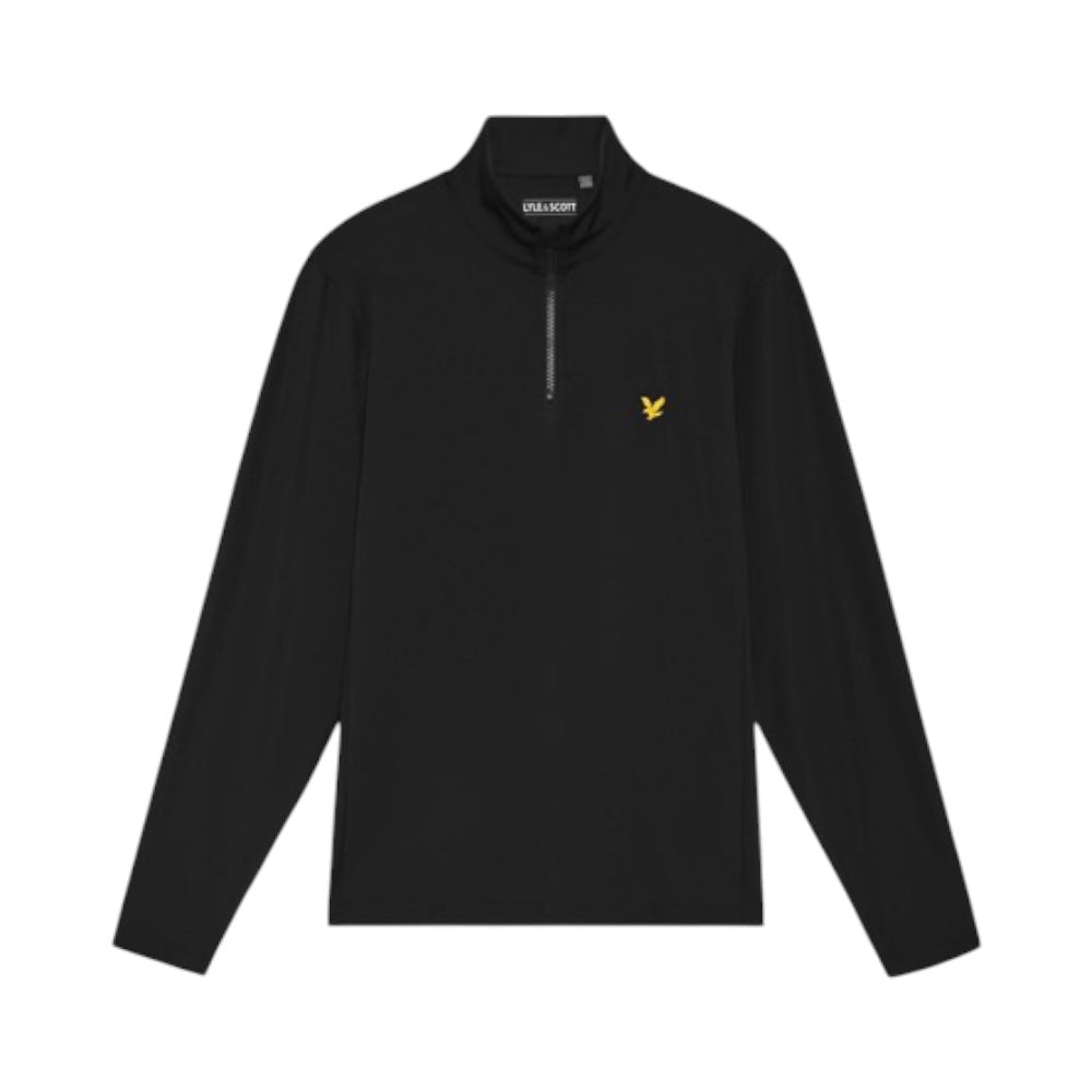 Lyle and Scott Golf Core Black 1/4 Zip