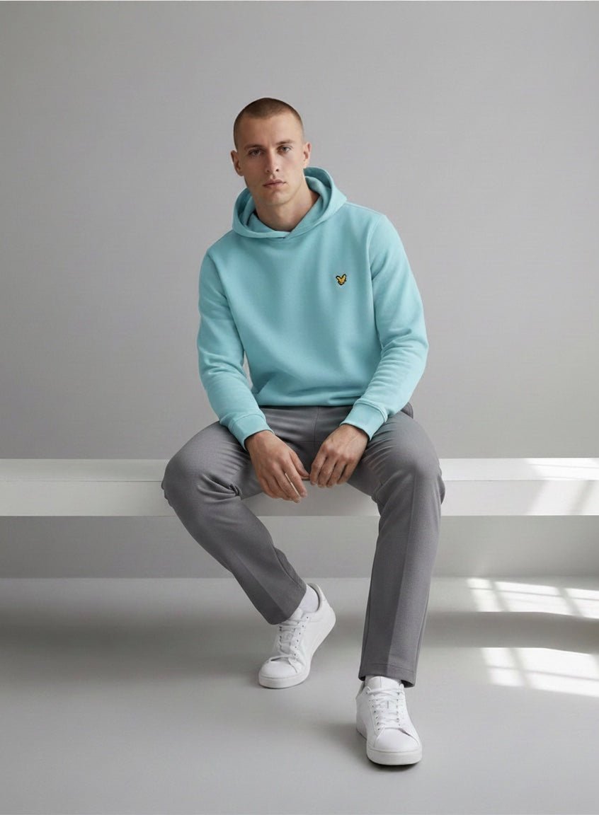 Lyle & Scott Golf Core Aquamarine Midlayer Hoodie