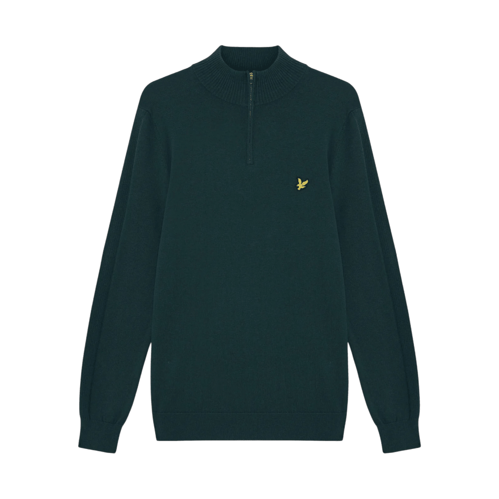 Lyle & Scott Golf Mediterranea Cotton Blend 1/4 Zip Jumper