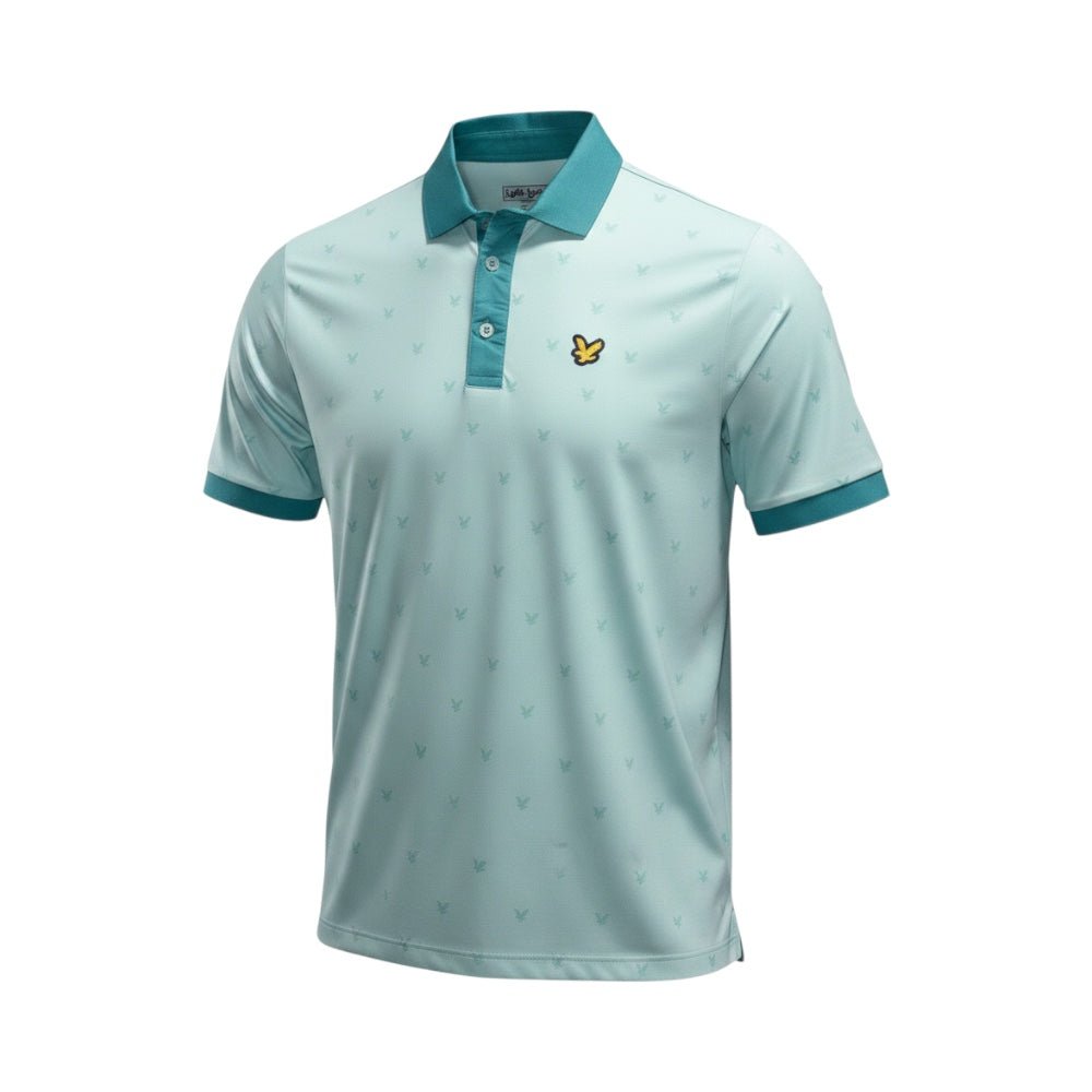 Lyle & Scott Player Mint Green Forest Shirt