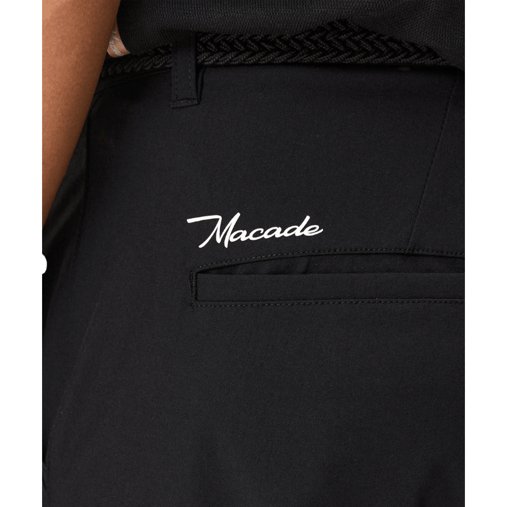 Macade Black Lightweight Golf Trousers