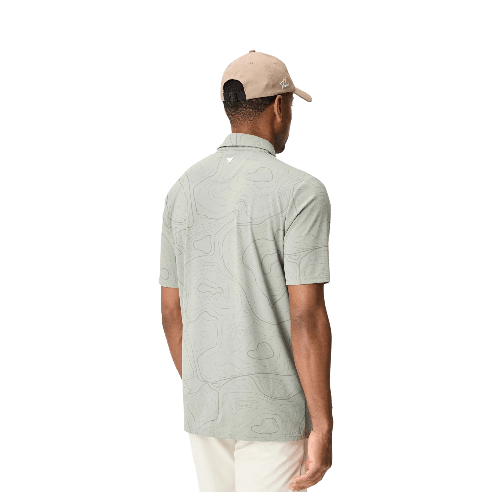 Macade Brooks Wayline Sage Golf Shirt