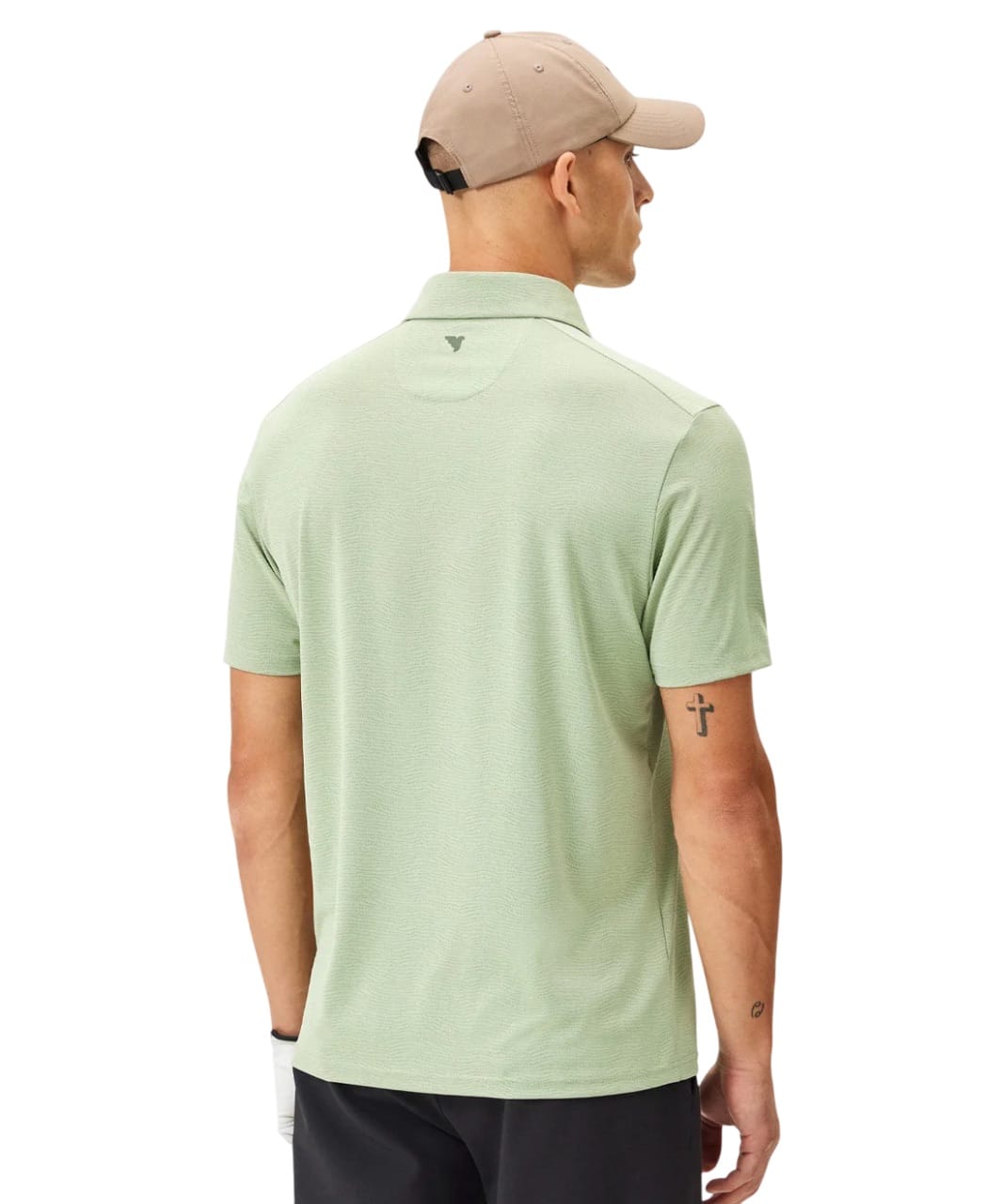 Macade Core Tech Sage Green Golf Shirt