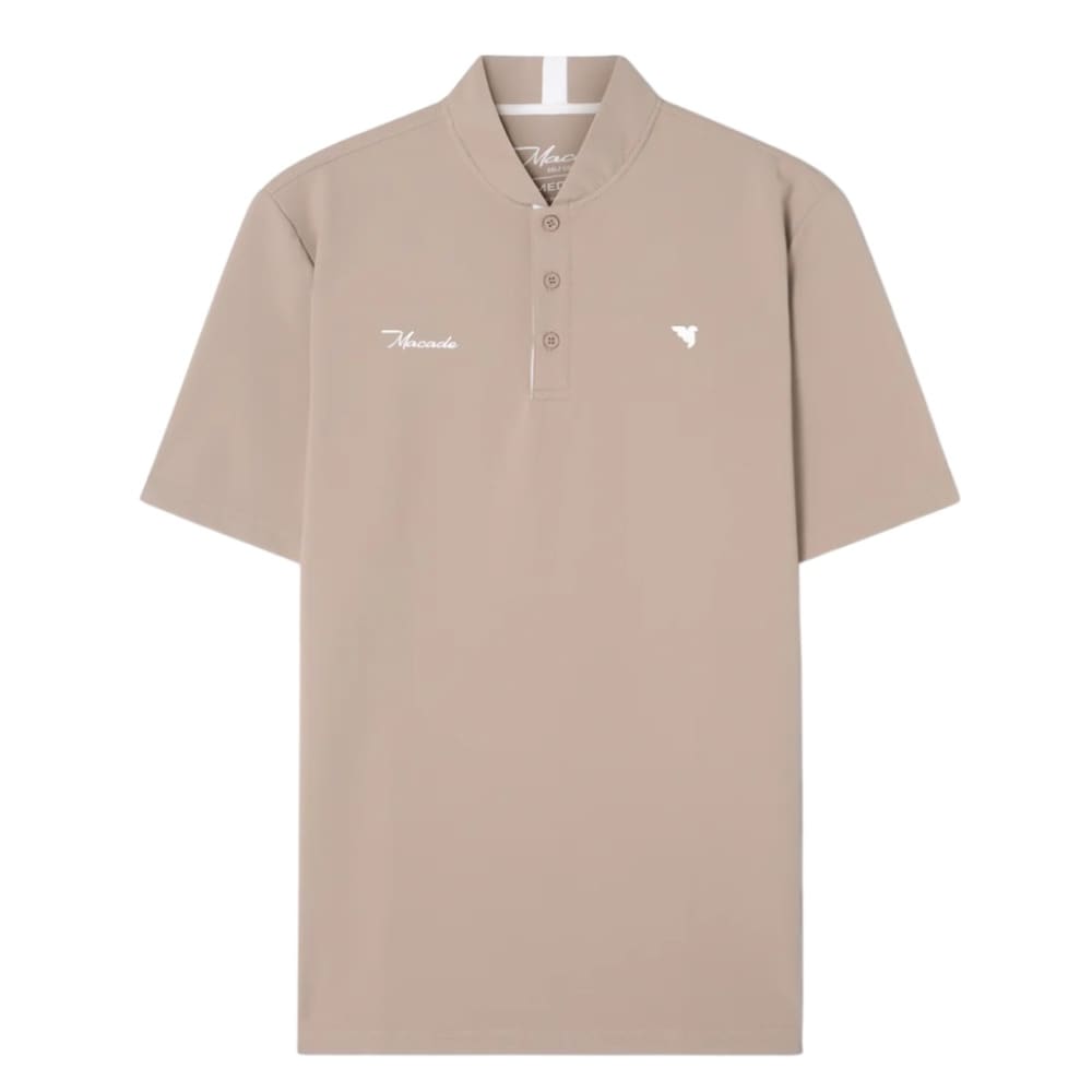 Macade Heath Tan Bomber Shirt