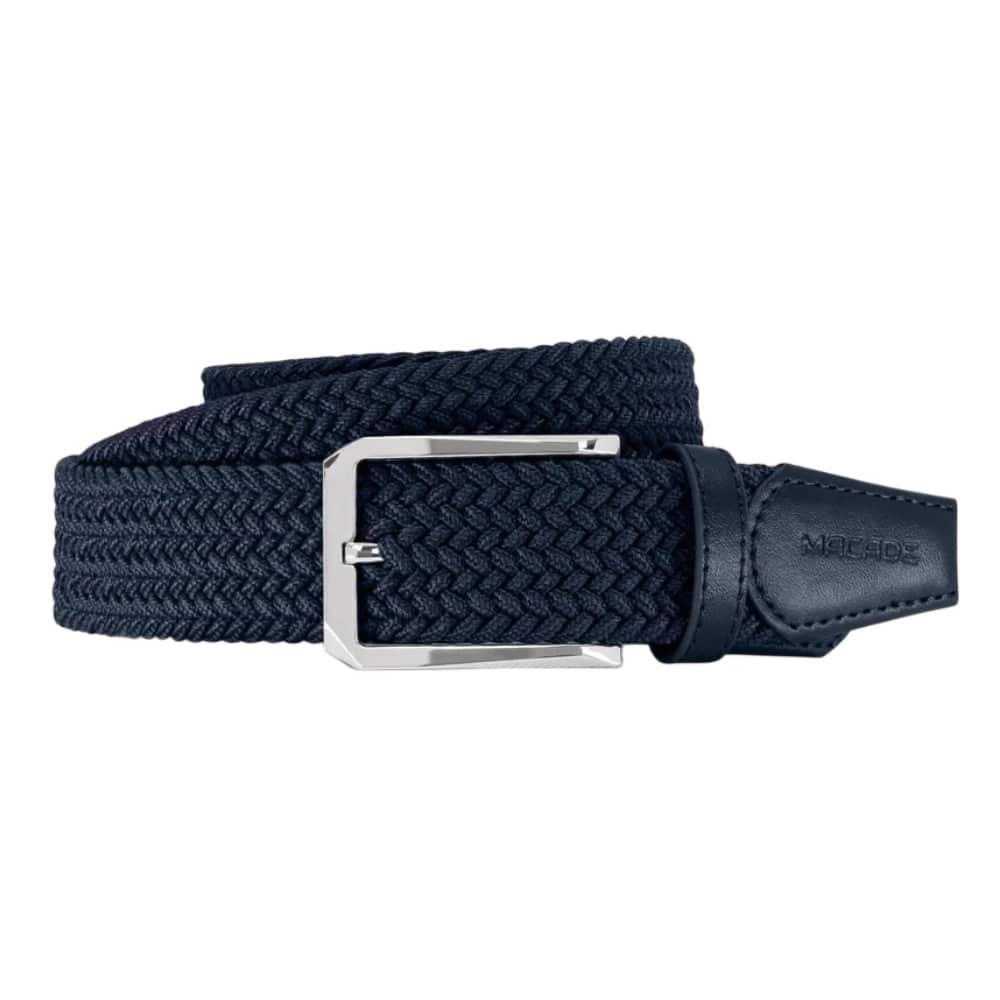 Macade Men's Elastic Navy Belt