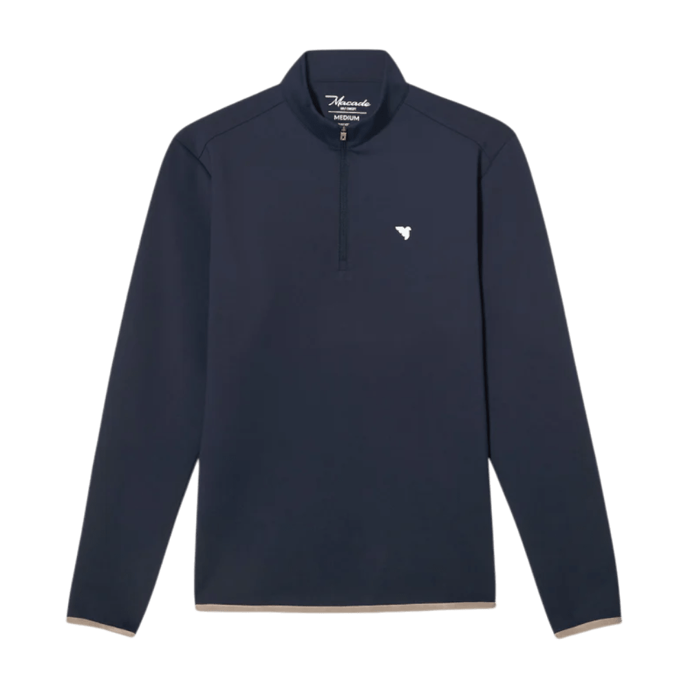 Macade Navy Blue Therma Quarter Zip