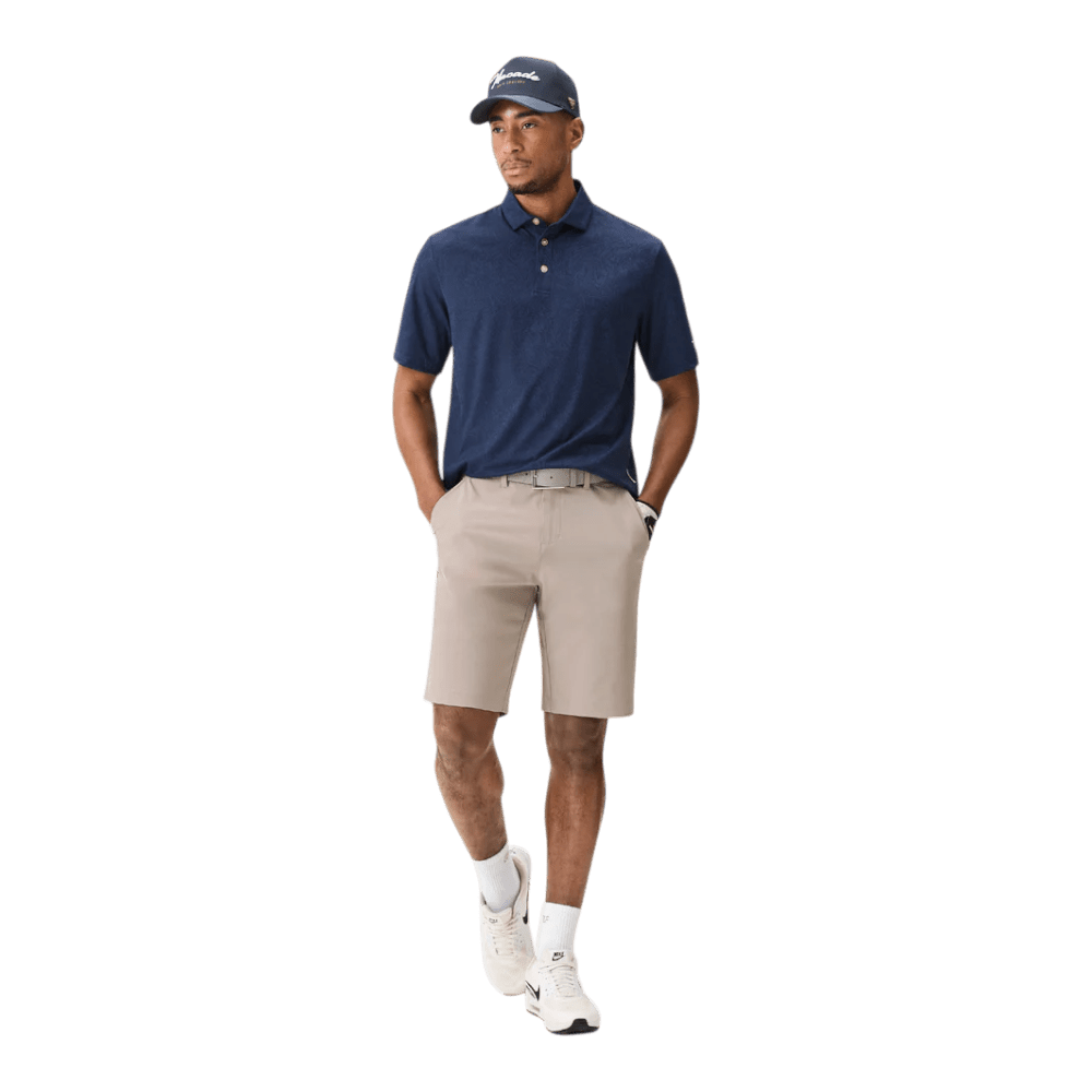 Macade Navy Paisley Core Polo Shirt
