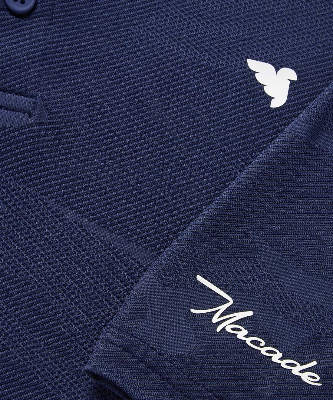 Macade Nolan Dark Blue Camo Shirt