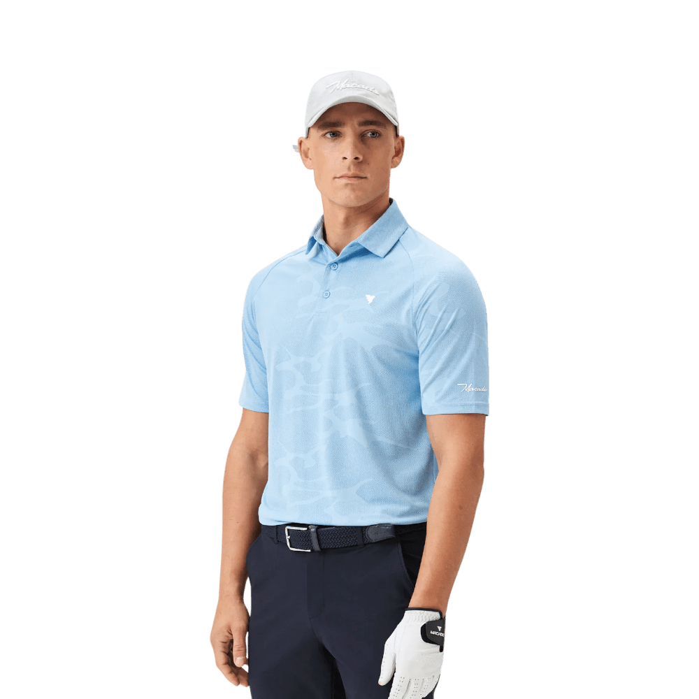 Macade Nolan Light Blue Camo Shirt