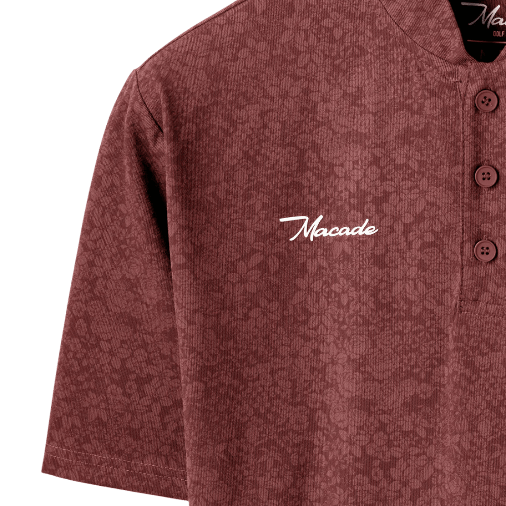 Macade Pace Rust Bomber Shirt