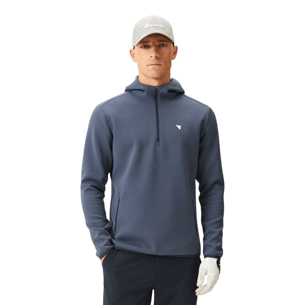 Macade Spruce Blue Therma Zip Hoodie