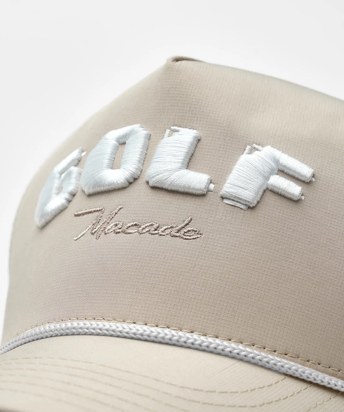 Macade Tan Crossover Rope Snapback