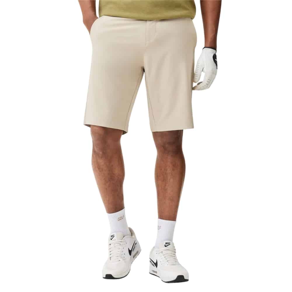 Macade Tan Four-Way Stretch Shorts